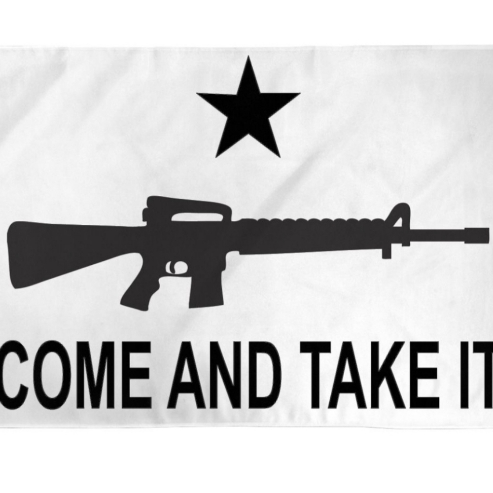 Come and take it 3x5 flag